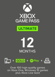 12 MONTHS XBOX GAME PASS ULTIMATE XBOX ONE / PC