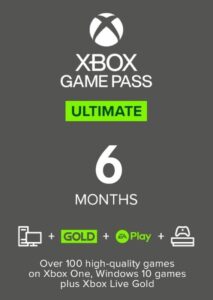 6 MONTHS XBOX GAME PASS ULTIMATE XBOX ONE / PC